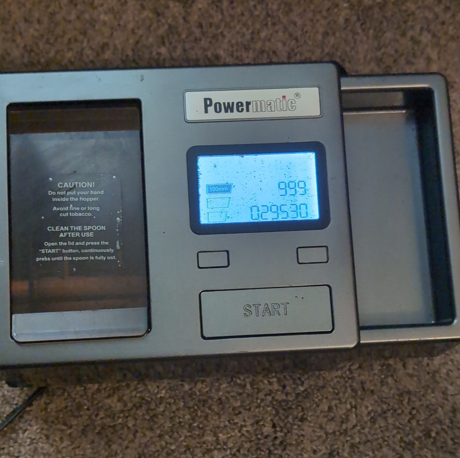Powermatic Electric Tobacco Roller Maker Machine JP320110329