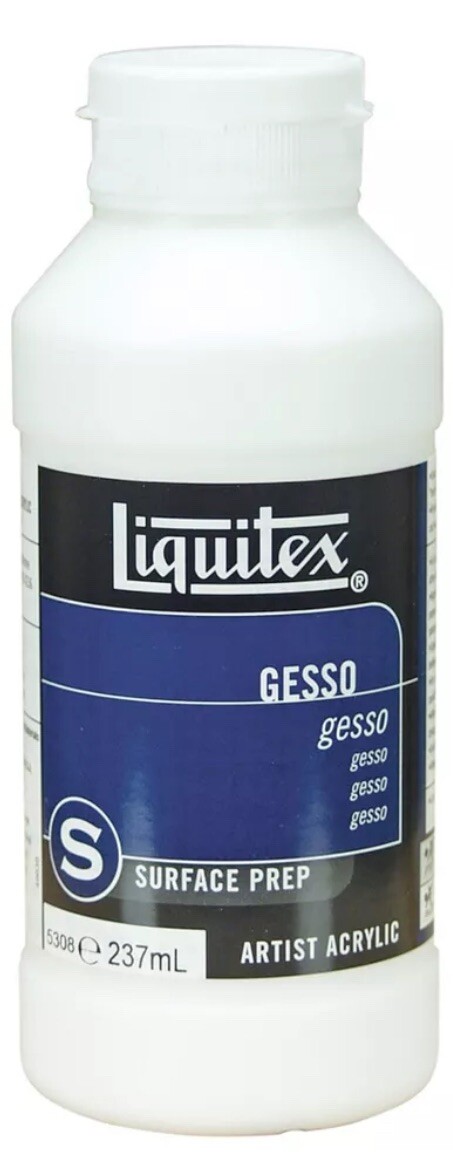 Liquitex Gesso 8 Oz White