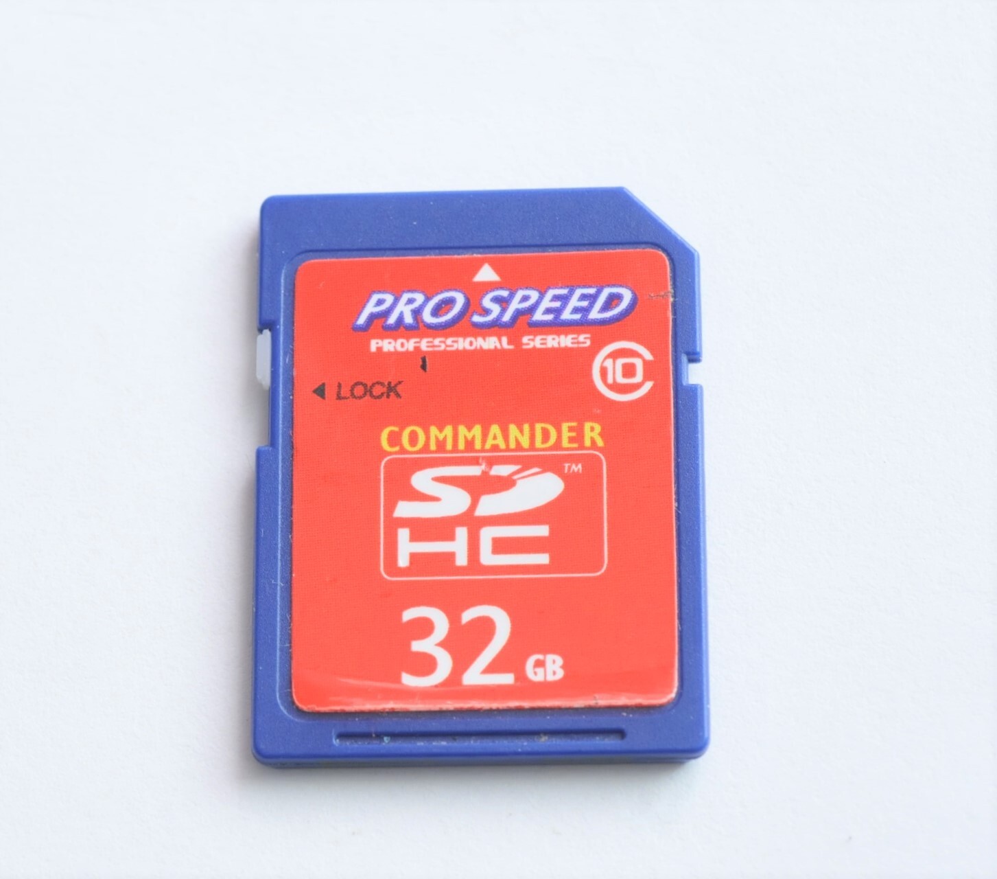 Commander 32GB Class 10 SDHC Flash Memory Card SD