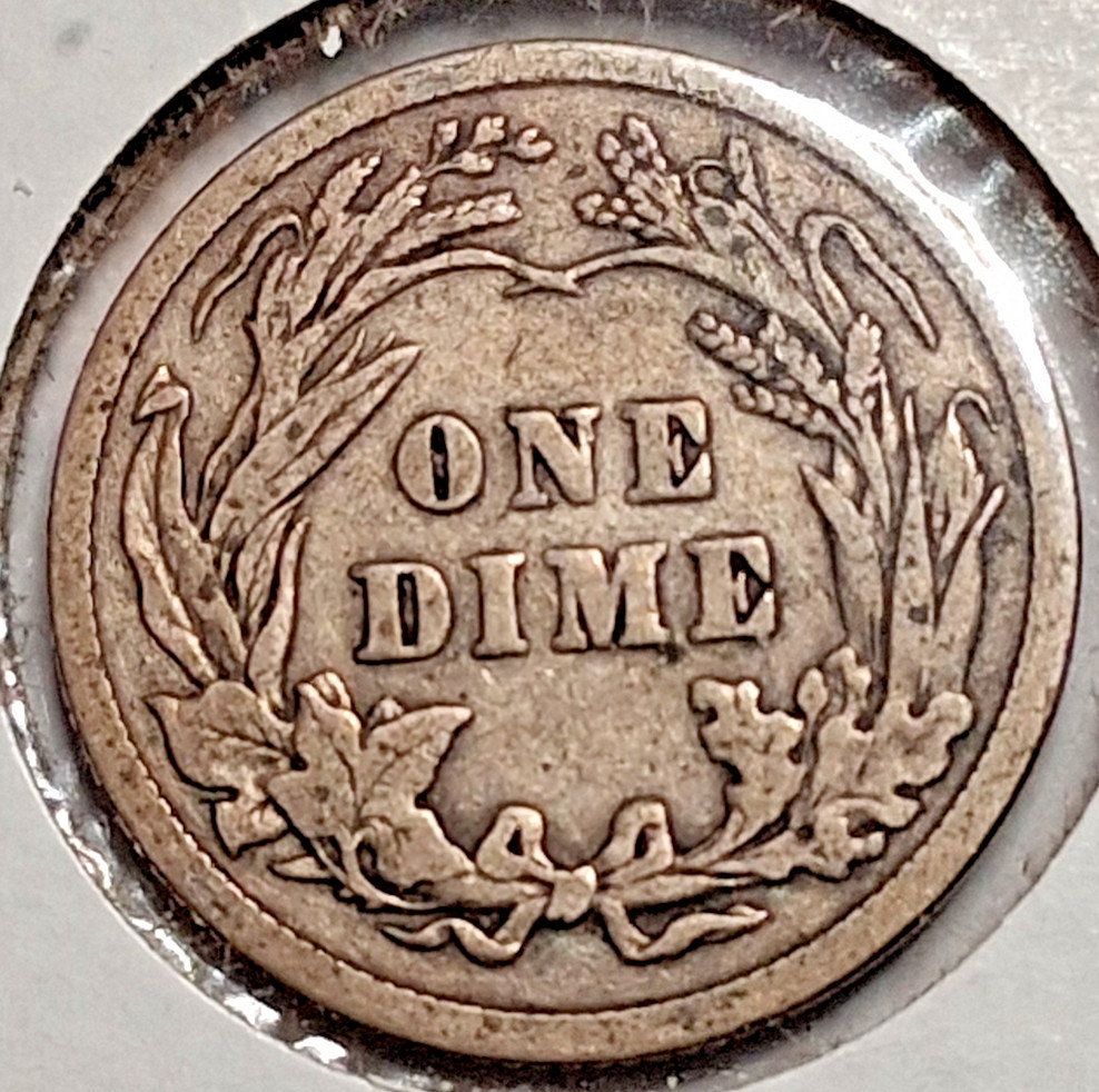 1912 Barber Dime