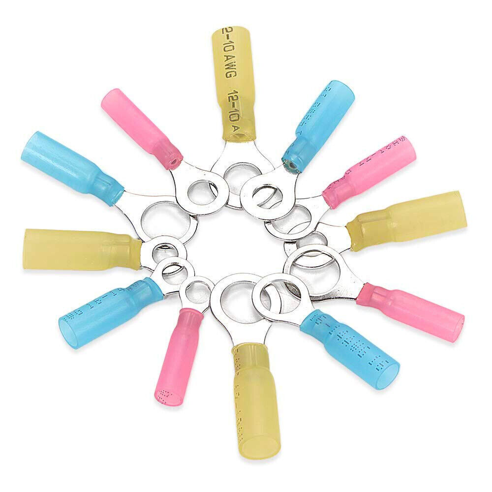 Heat Shrink Connectors Electrical Crimp Wire Connector Marine Ring Terminals