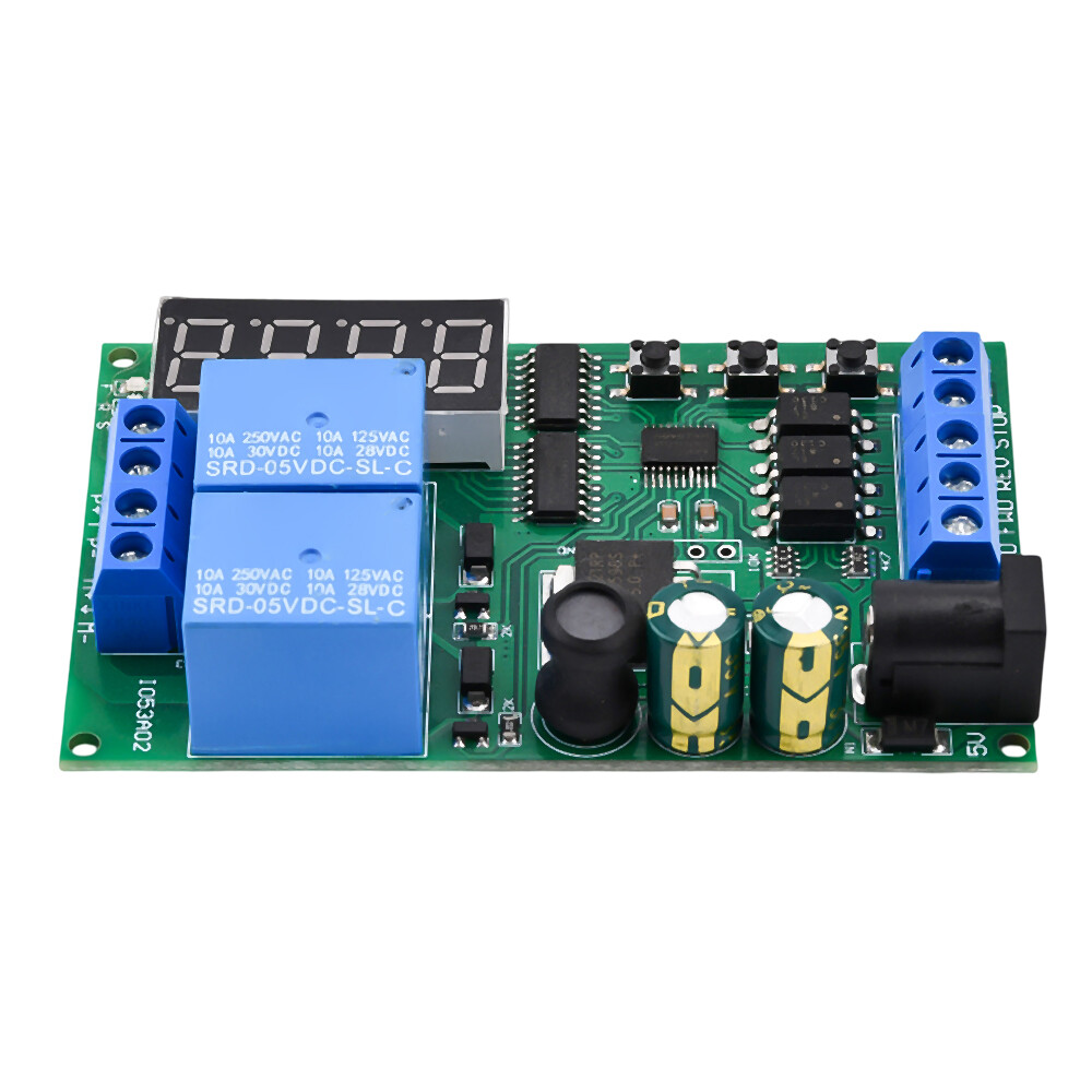 DC5-25V Cycle Delay Relay Module Motor Forward Reverse Start Stop Control Relay