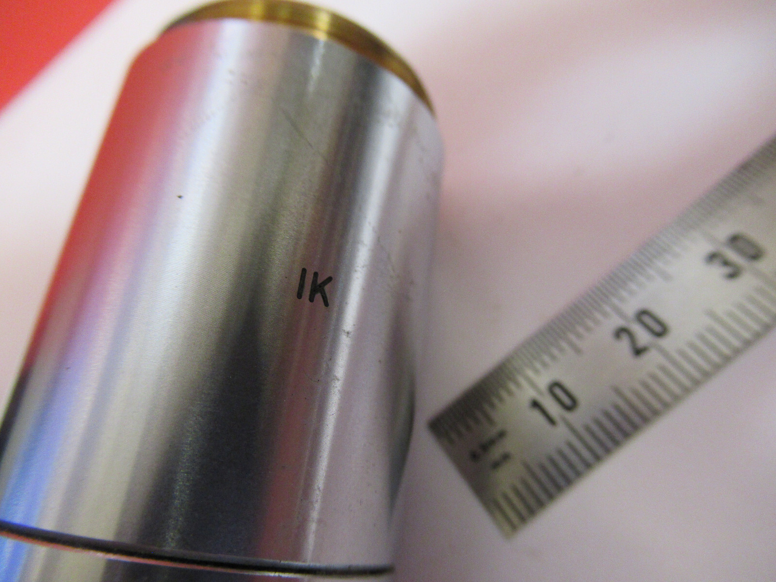 MICROSCOPE PART REICHERT POLYVAR OBJECTIVE DIC IK FLUOR 100X OPTICS Y5-A-31