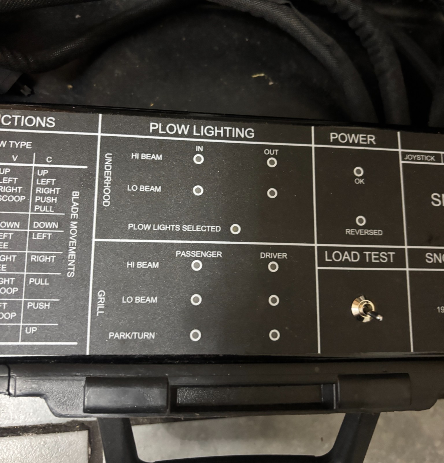HINIKER SNOW PLOW ELECTRONICS TESTER SNOWBLOW Electrical System Tester