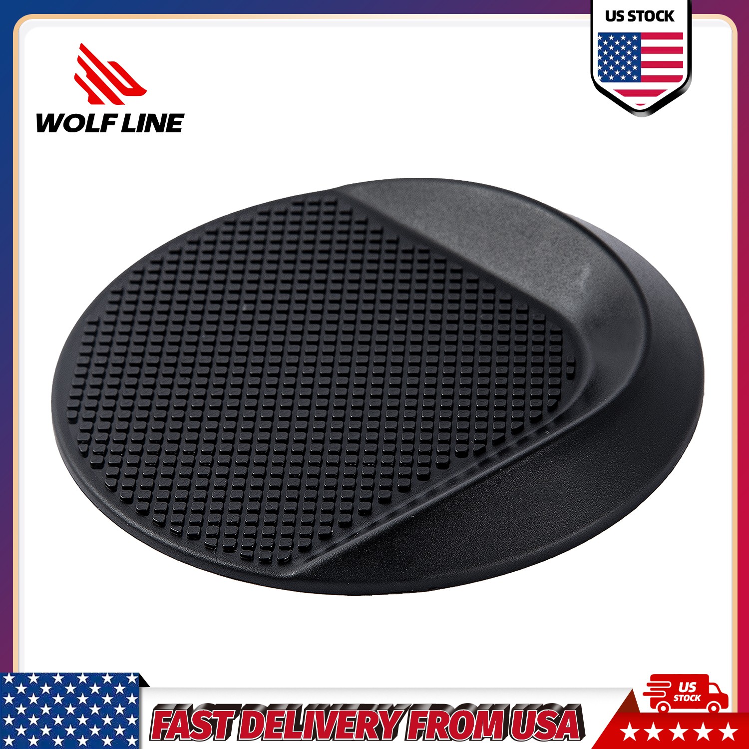 Universal Fit Motorcycle Kickstand Pad Base Center Stand Pad Side Stand Coaster