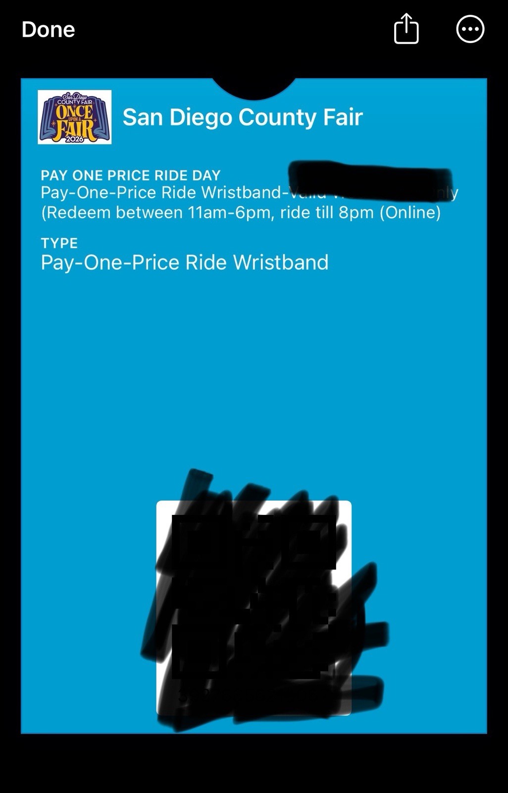 (10 DOLLARS OFF) San Diego County Fair Pay-One-Price Ride Wristband Voucher