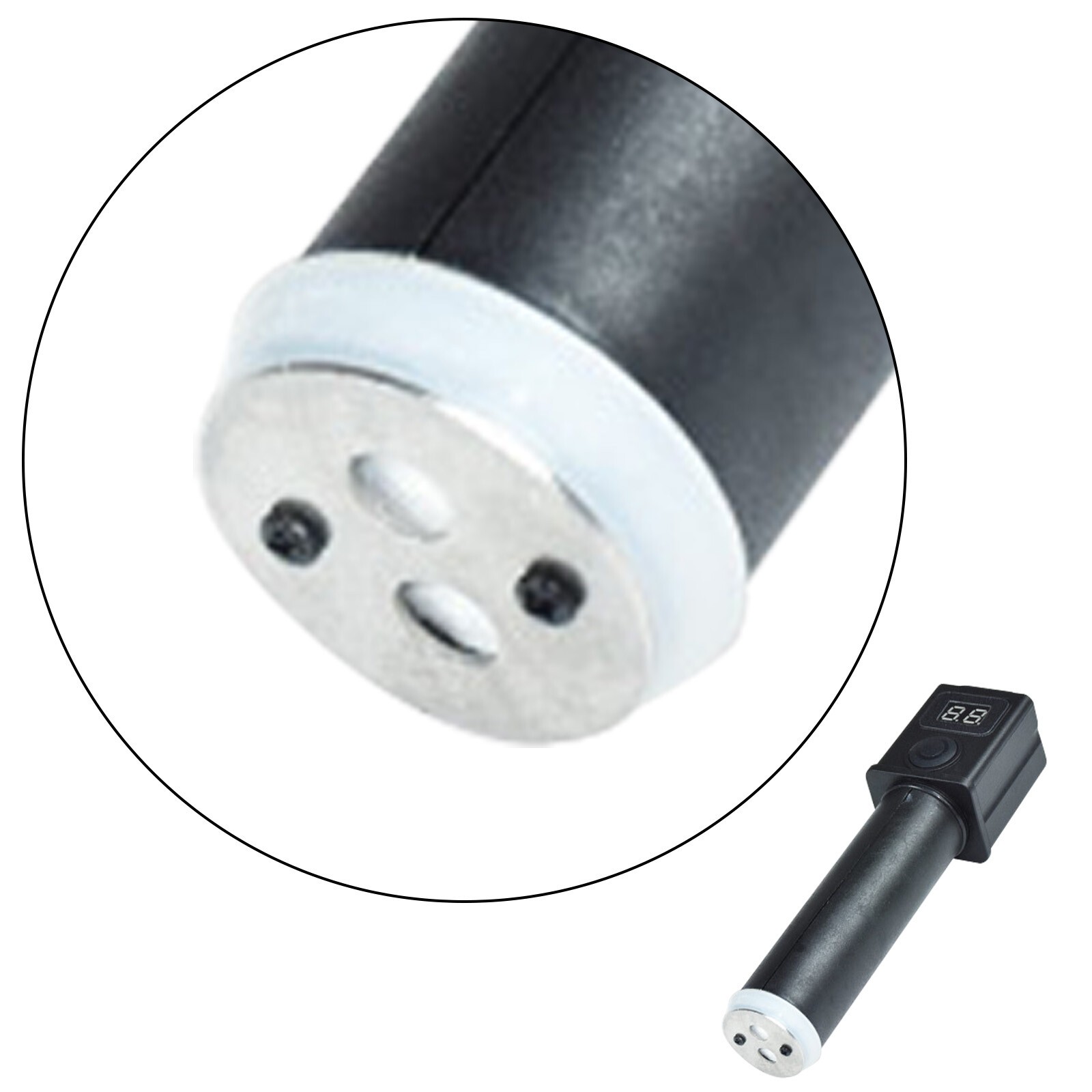 900mAh LED Automatic Pressure Electric Vacuum Pump Core Sucker Cup Split Type-fH