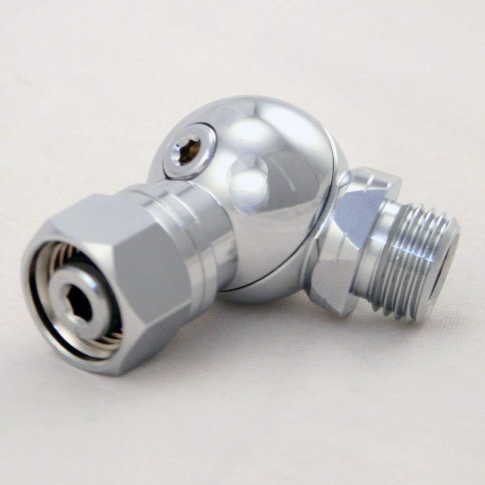 New 360 Degree Swivel Low Pressure Hose Adapter for 2Nd Stage Scuba Diving Re...