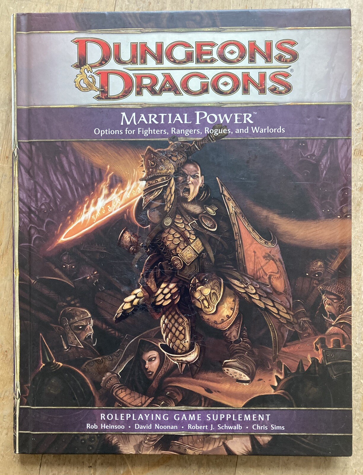 DUNGEONS & DRAGONS MARTIAL POWER : ROLEPLAYING GAME - HARDBACK 2008