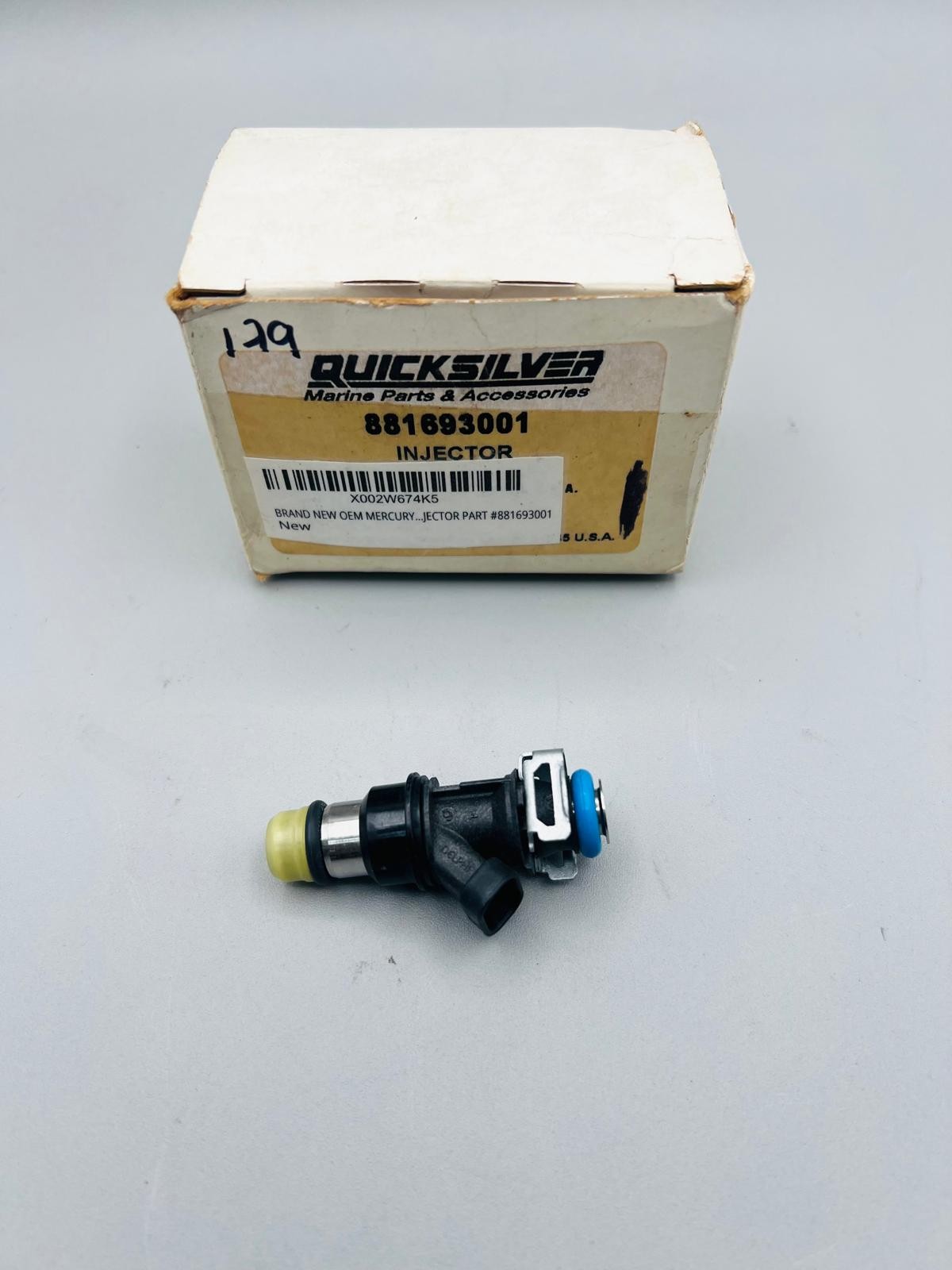 OEM Mercury MerCruiser 881693001 Fuel Injector 496 MAG 8.1L MPI V8 See Details