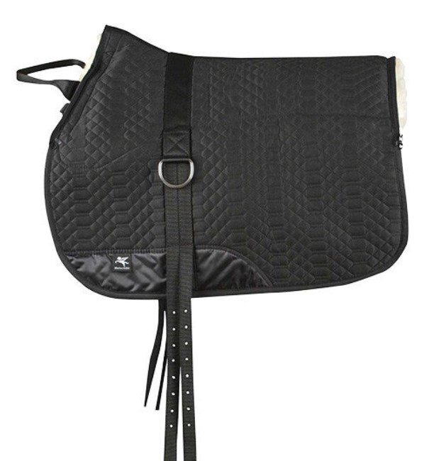BAREBACK PAD - REAL SHEEPSKIN - WESTERN STYLE - Large