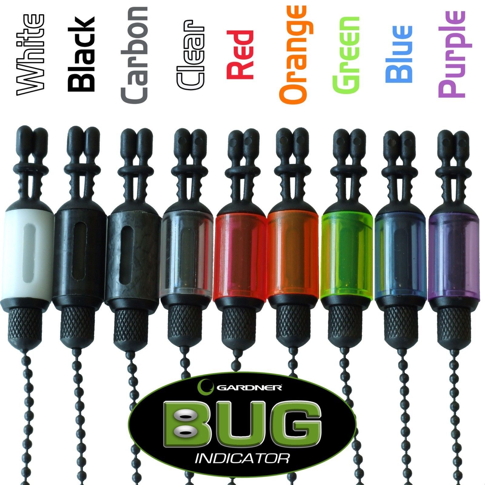 Gardner Bug Bobbin carp Hanger Drop Off Bite Indicators Carp Fishing - ALL SIZES