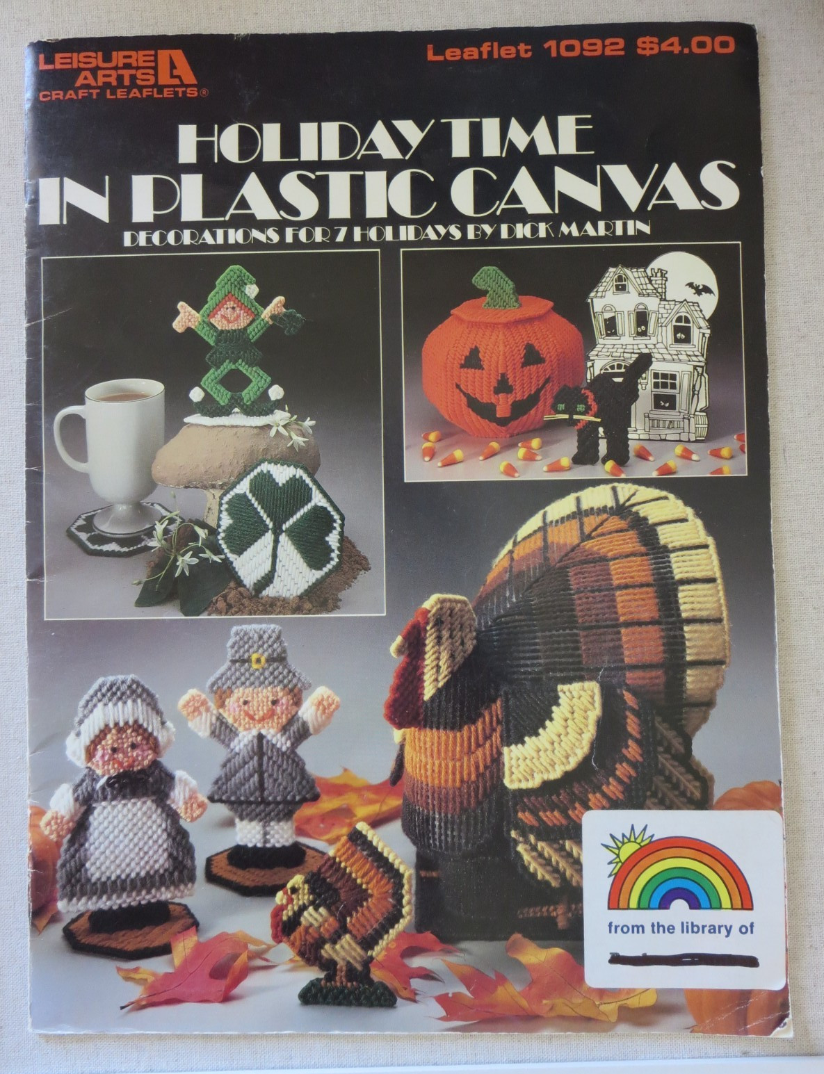 12 Plastic Canvas Design Booklets - Choose Your leaflet and Create!