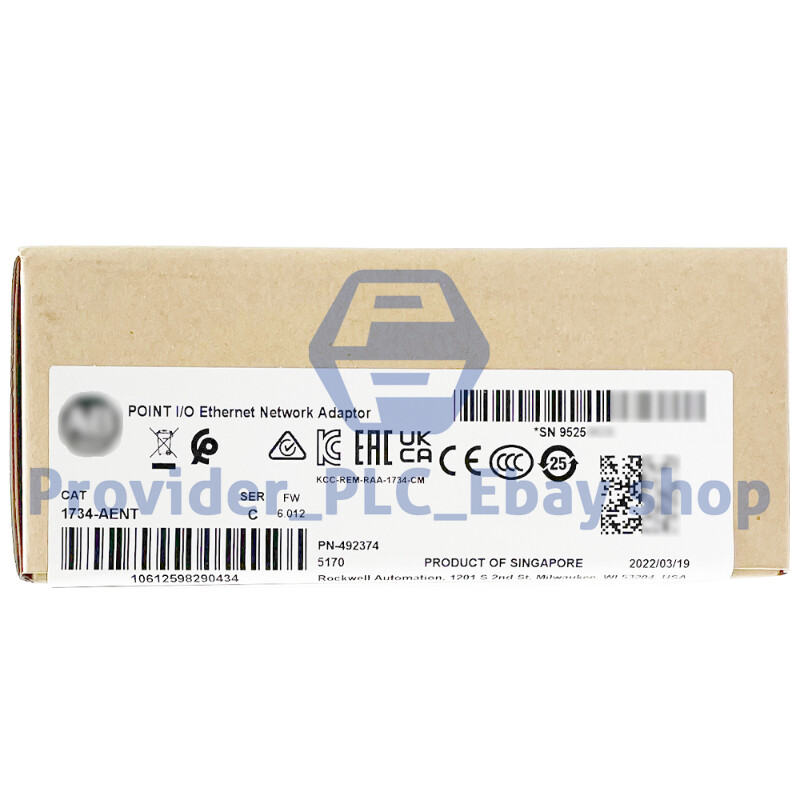 Factory Sealed AB 1734-AENT/C POINT I/O Ethernet Network Adaptor 1734AENT