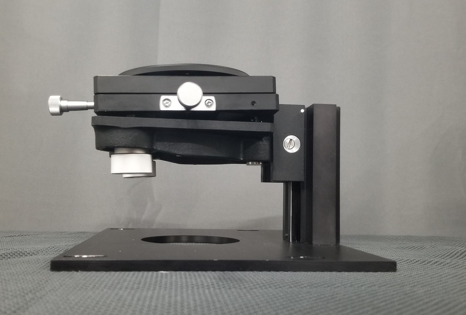 Nikon Interferometry Stage IF Tilting Rotating XY w/ Toolmaker Microscope Mount