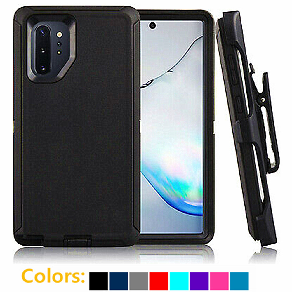For Samsung Galaxy Note 10 10+Plus Defender Rugged Case Cover Clip Fits Otterbox