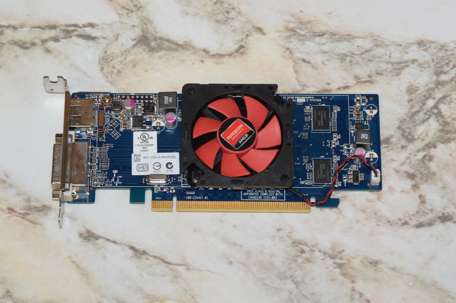 Dell AMD Radeon HT 6450 PCI Express x16 Low Profile Video Card 1GB GDDR3 N1N66