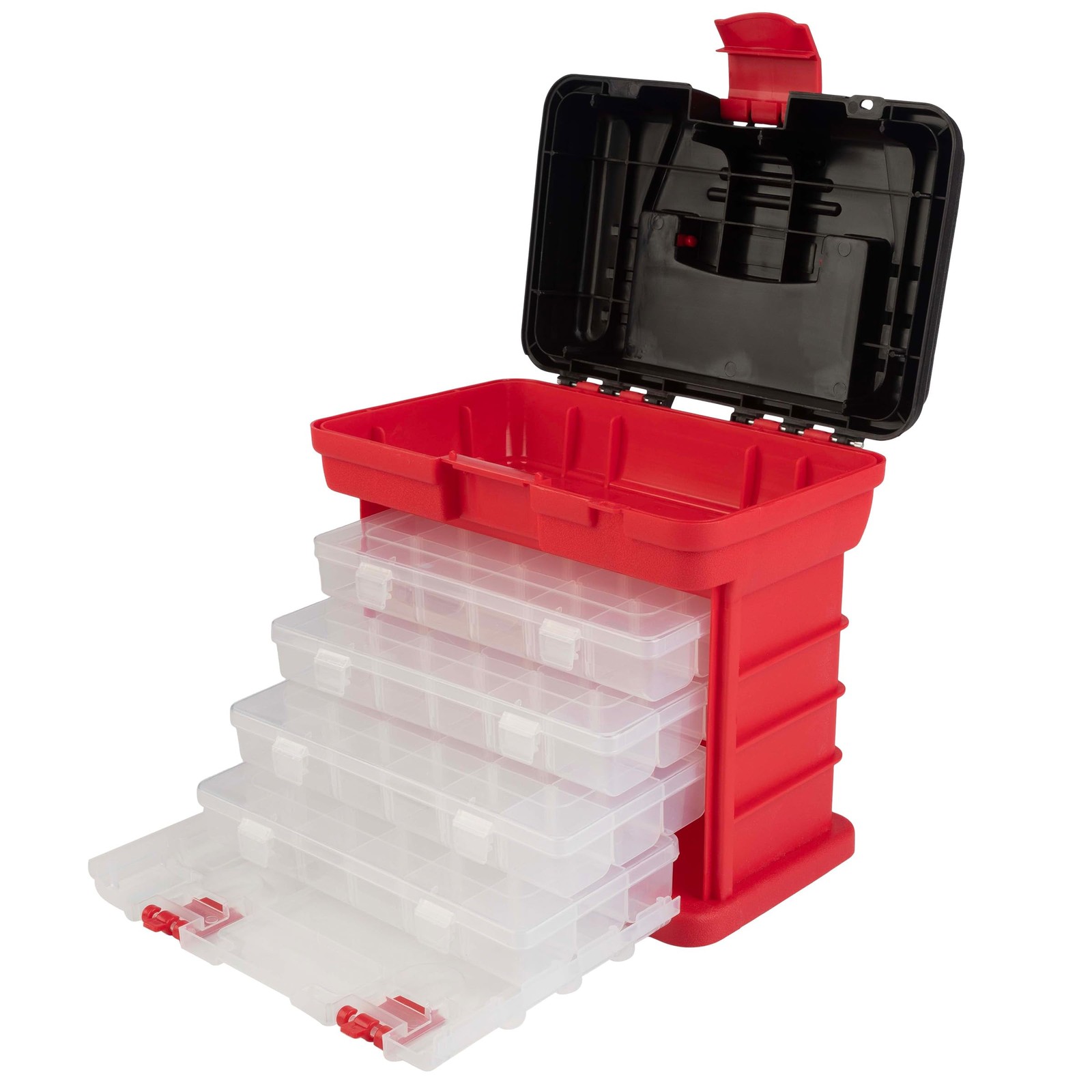 Portable Tool Box - Small Parts Organizer with Drawers and Customizable