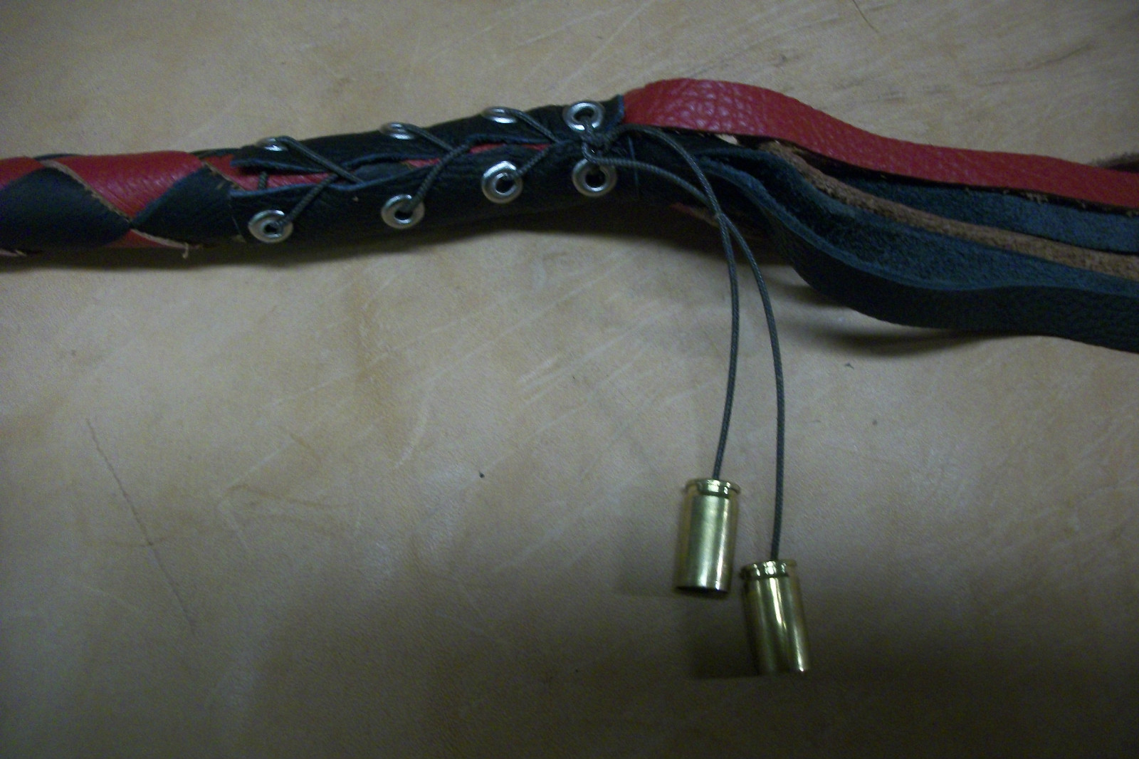 biker whip getback motorcycle Black & RED GUNSLINGER VALUE PACK BY Stitch!!!!!!