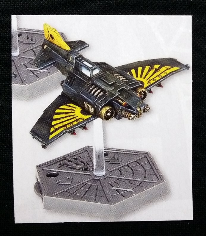 Aeronautica Imperialis Navy Thunderbolt 1 Fighter Warhammer