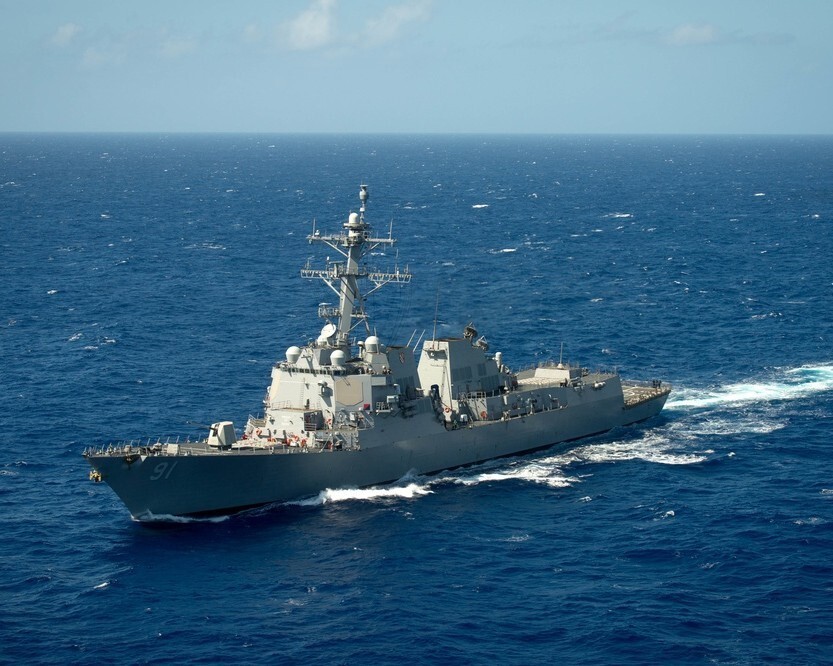 USS PINCKNEY 8X10 PHOTO NAVY USA MILITARY DDG-91 GUIDED MISSILE DESTROYER SHIP