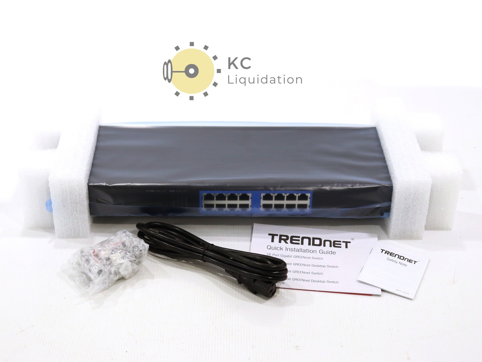 Trendnet TEG-S16G 16-Port Gigabit Greennet Switch  (Black)