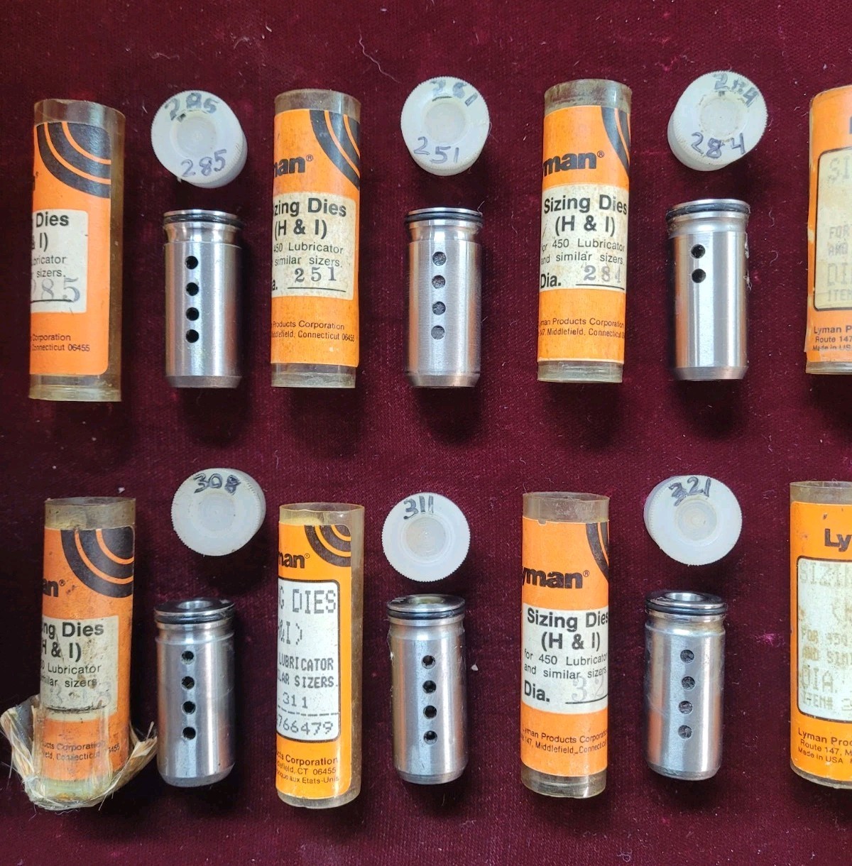 Lyman & RCBS Lube Sizer / Sizing Dies. New & Used Available. Many Sizes!
