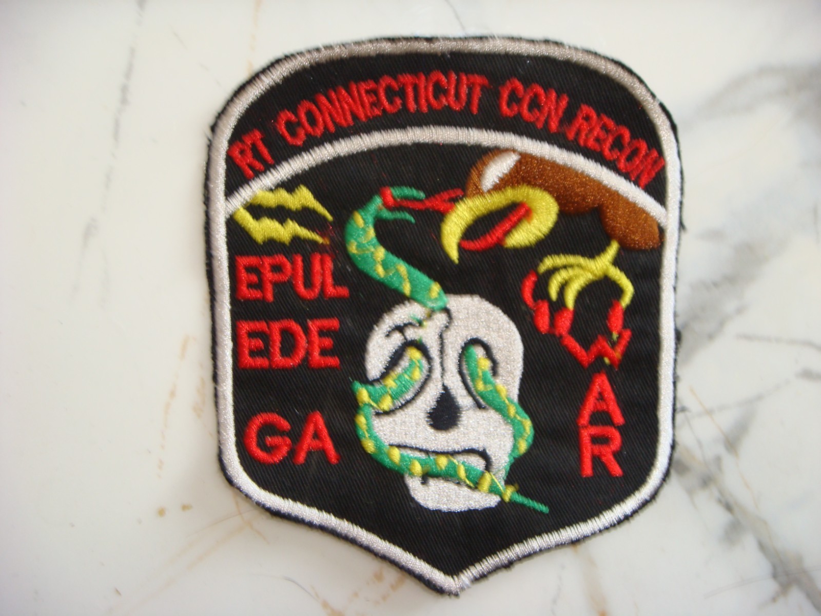 US MACV SOG RT CONNECTICUT CCN, VIETNAM WAR PATCH