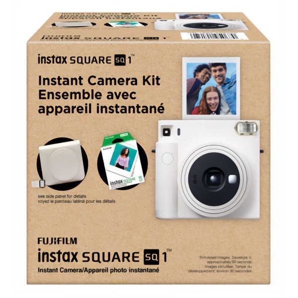 Fujifilm Instax SQUARE SQ1 Instant Camera Kit Includes Case 10 Instant Film Pack
