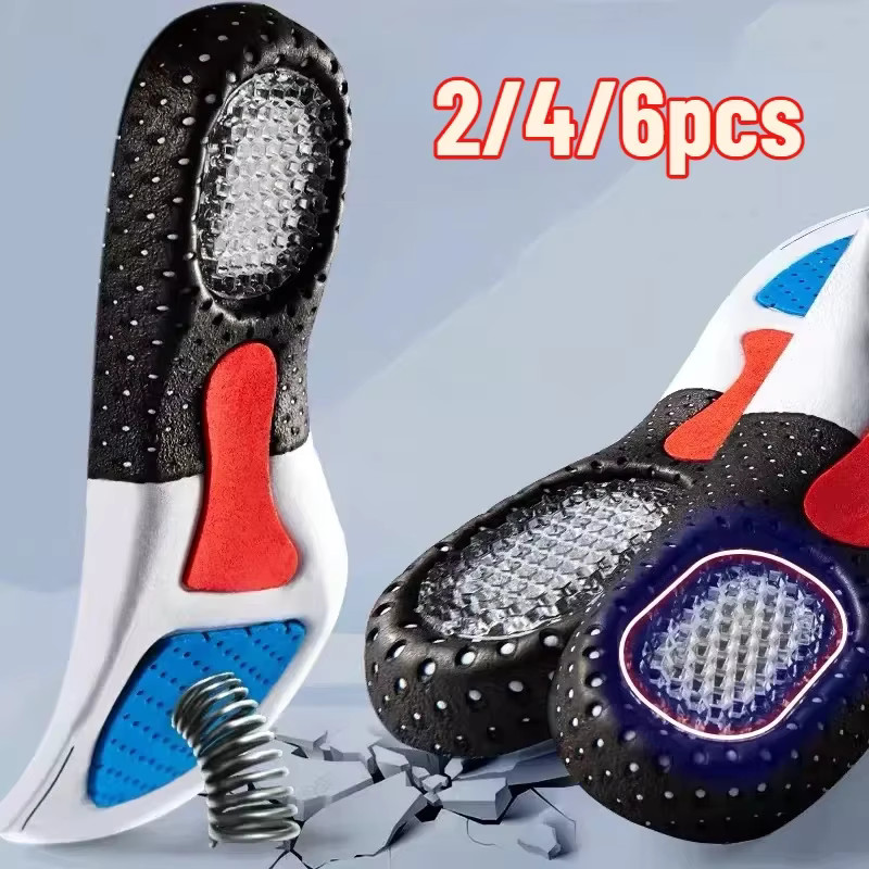 Orthopedic Insoles for Feet Arch Support Plantar Fasciitis Soft Running Cushion