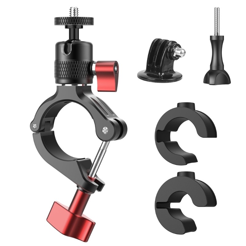 Lightweight Handlebar Mount For Go Pro13 Action Camera For Various Terrains