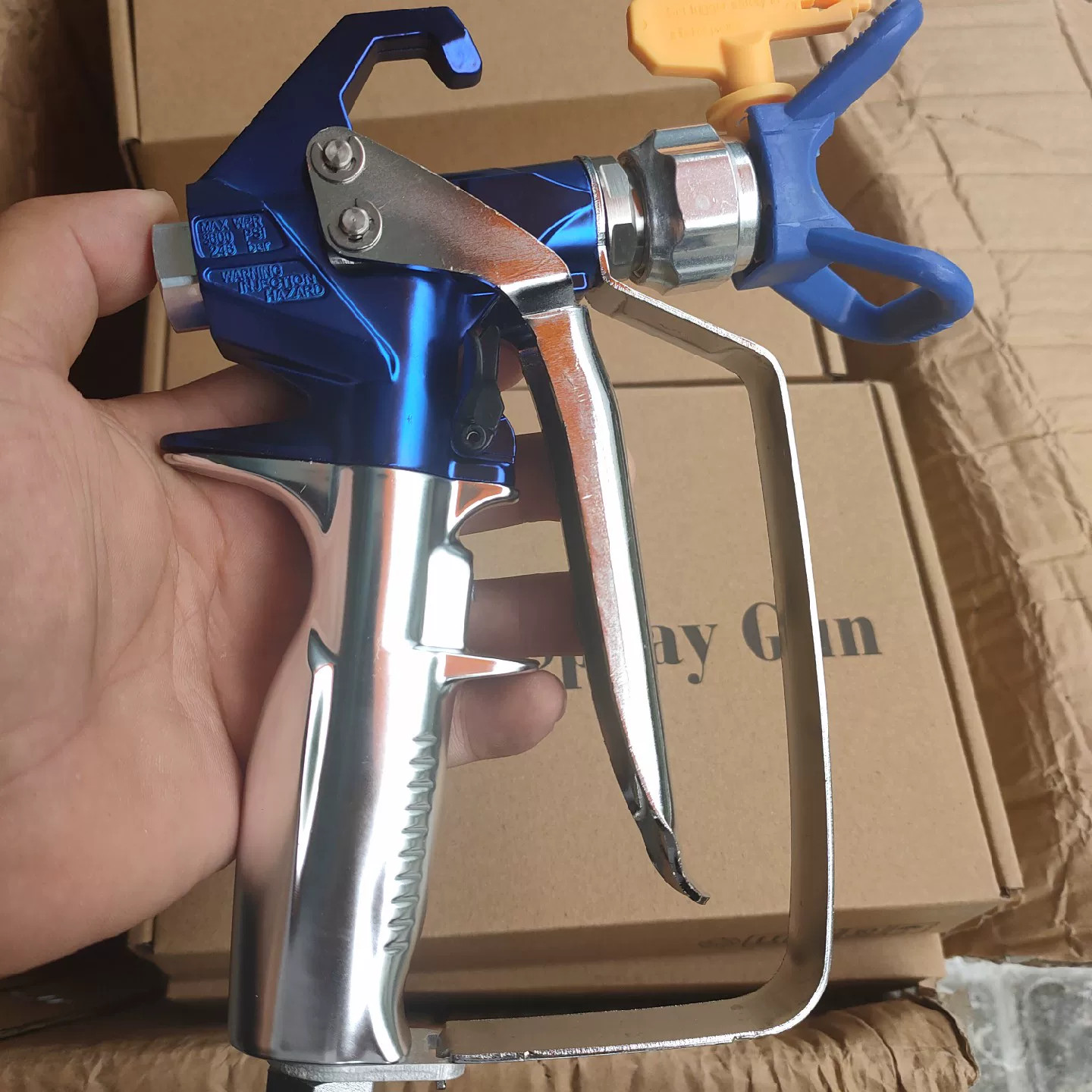 PSI3600  New 4Finger High Pressure Airless Paint Spray Gun Pistola Para Sprayar