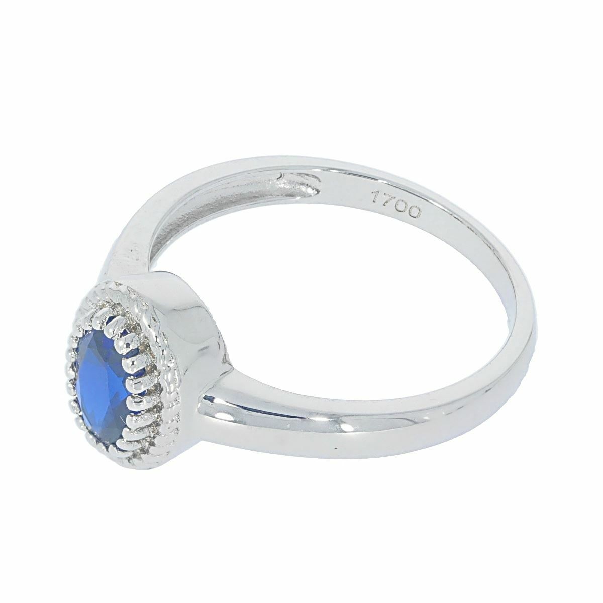 Sterling Silver Semi Mount Ring Setting OV 7X5mm Tiny Prongs Sz 10