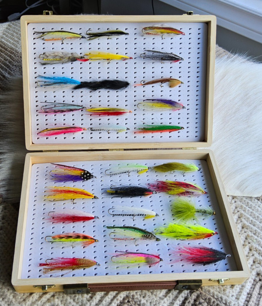 Fly Fishing Flies.. Doiron's "Tandem Flies" Combo.. (30) assorted per Combo.