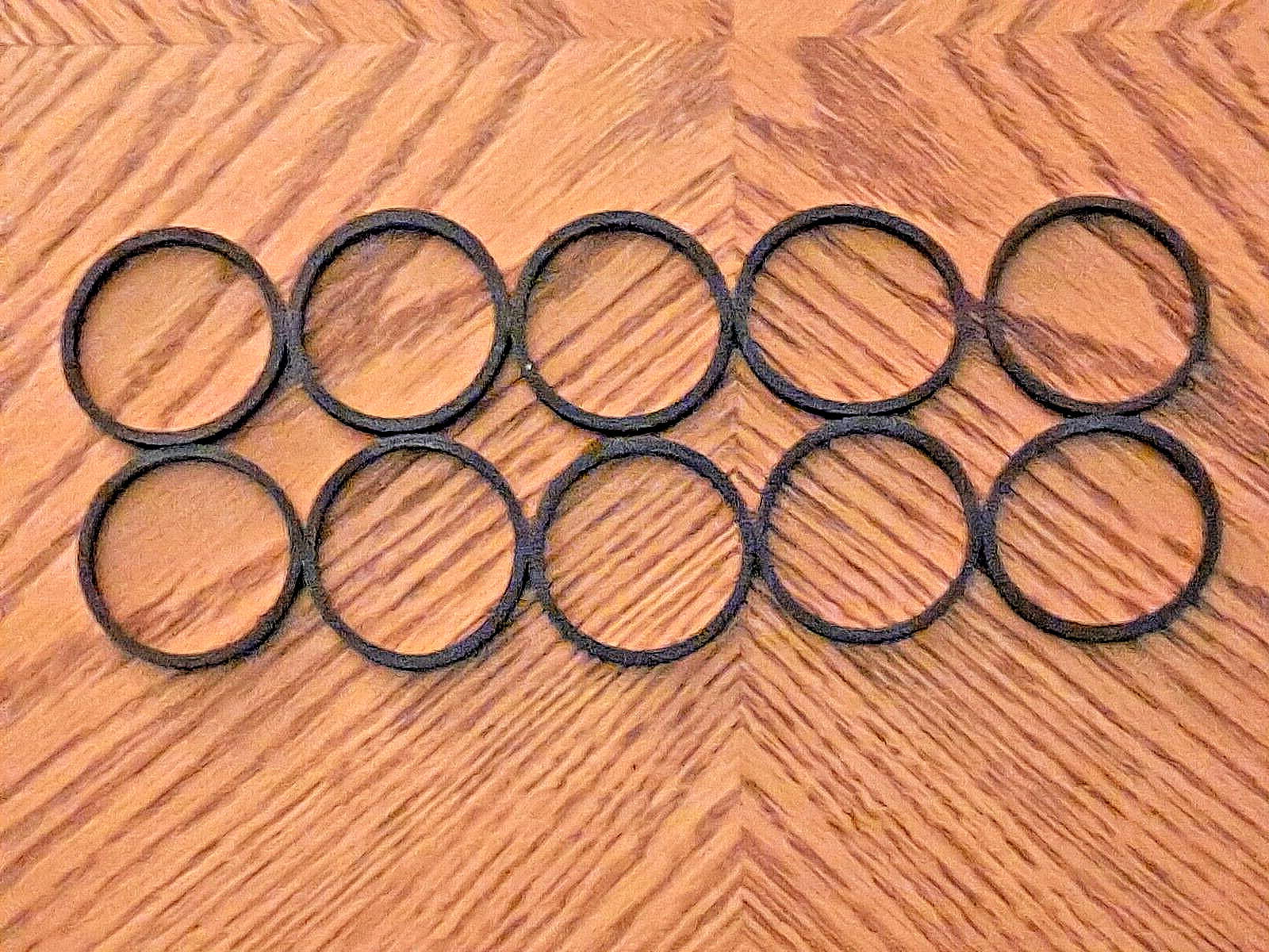 Lot of 10  Rubber Slip Joint Washer 1-1/2"  NEW FREE SHIPPING