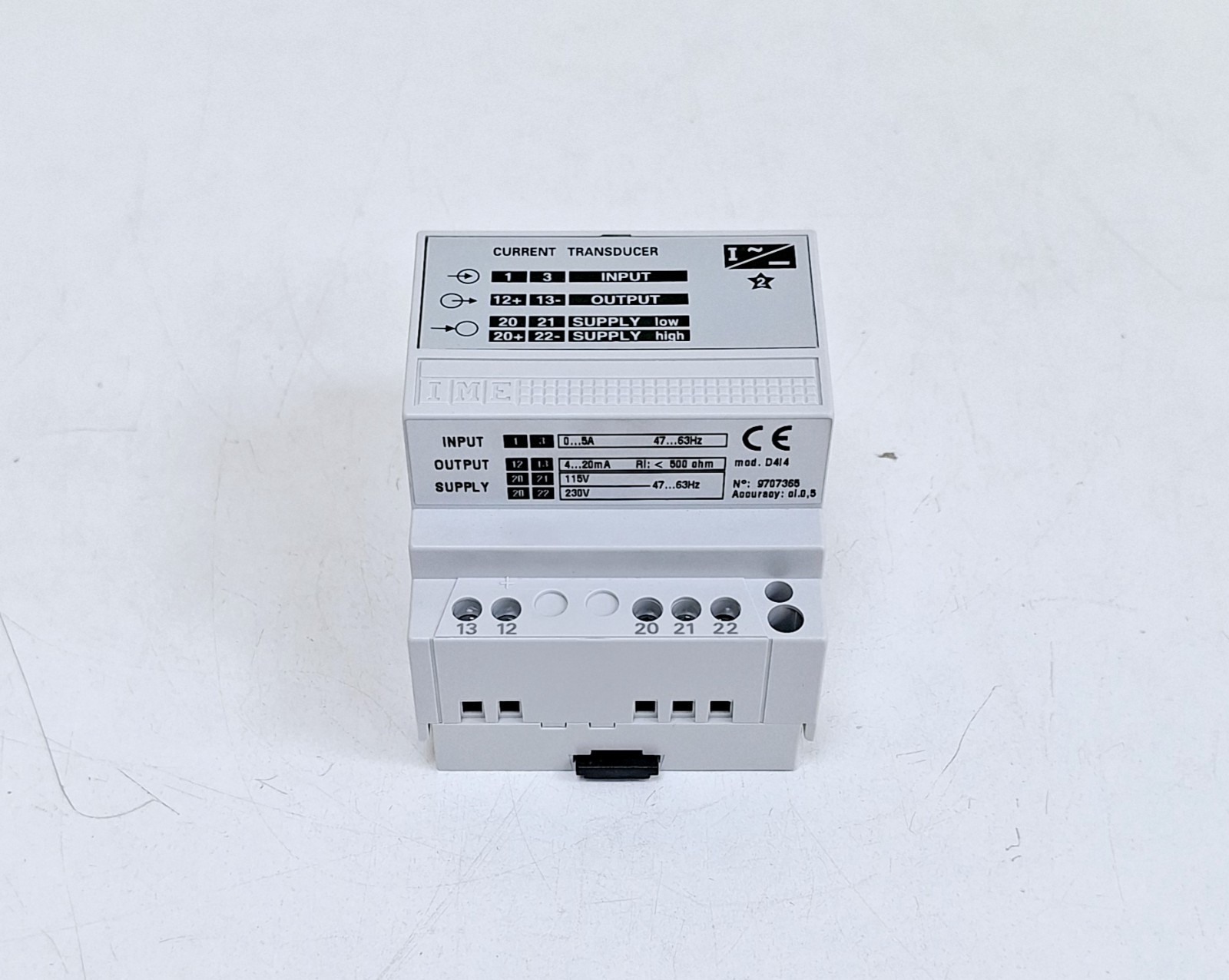 IME D414 Current Transducer 115-230V 5A 4-20MA
