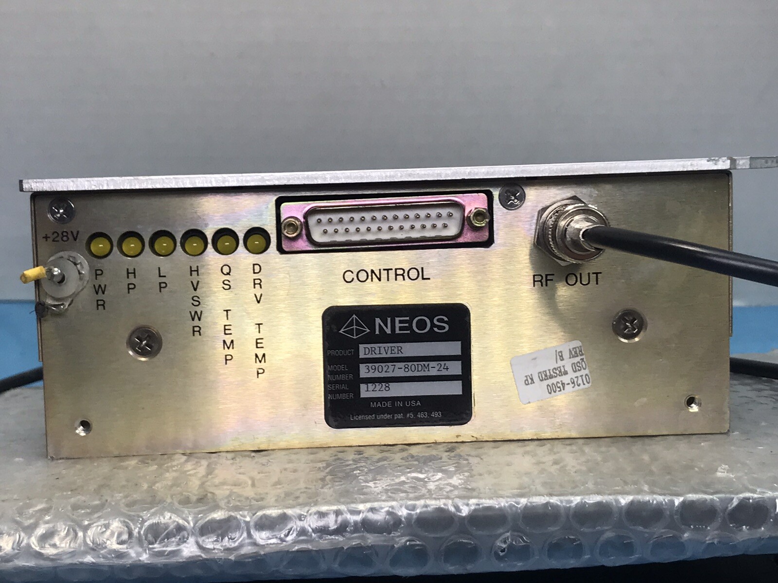 NEOS 39027-80DM-24 Laser Driver Module