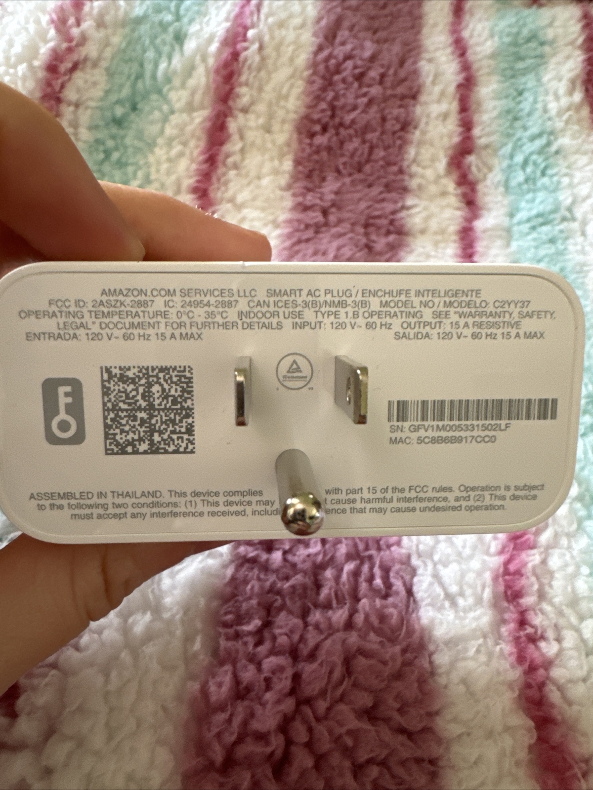 Amazon B089DR29T6 Smart Plug Alexa Compatible