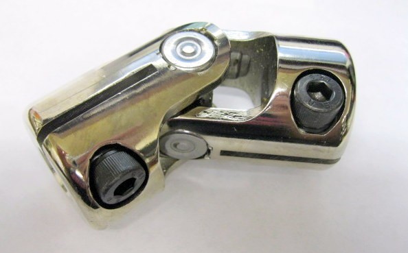 5/8"-36 X 3/4" DD Stainless Steel Universal Steering Vega Box U Joint RETURN