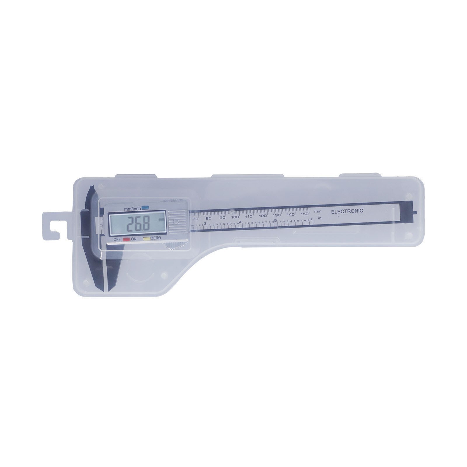 Caliper Measuring Tool LCD Display Humanized Design Lightweight Durable DIY
