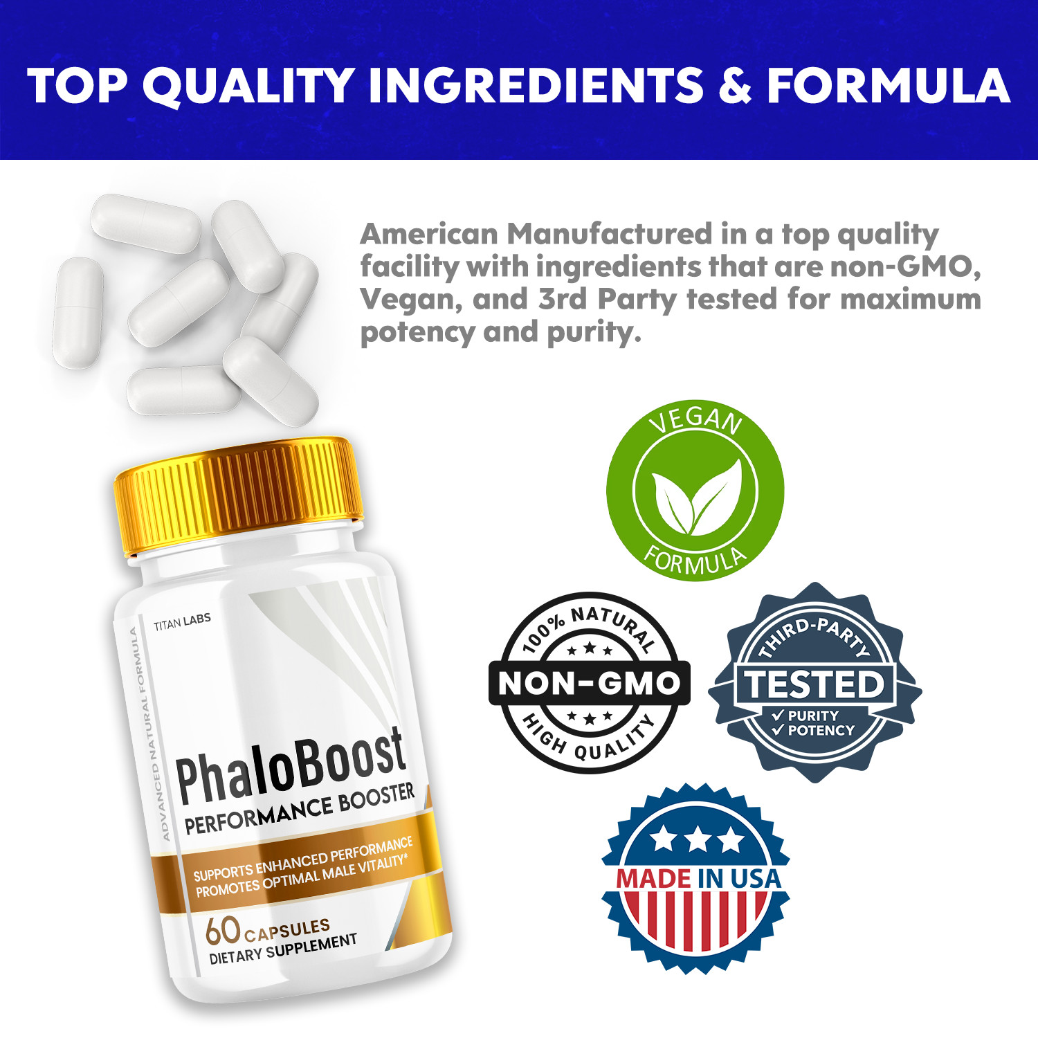 Phaloboost - Premium Capsules for Men’s Vitality and Performance (3 Pack)