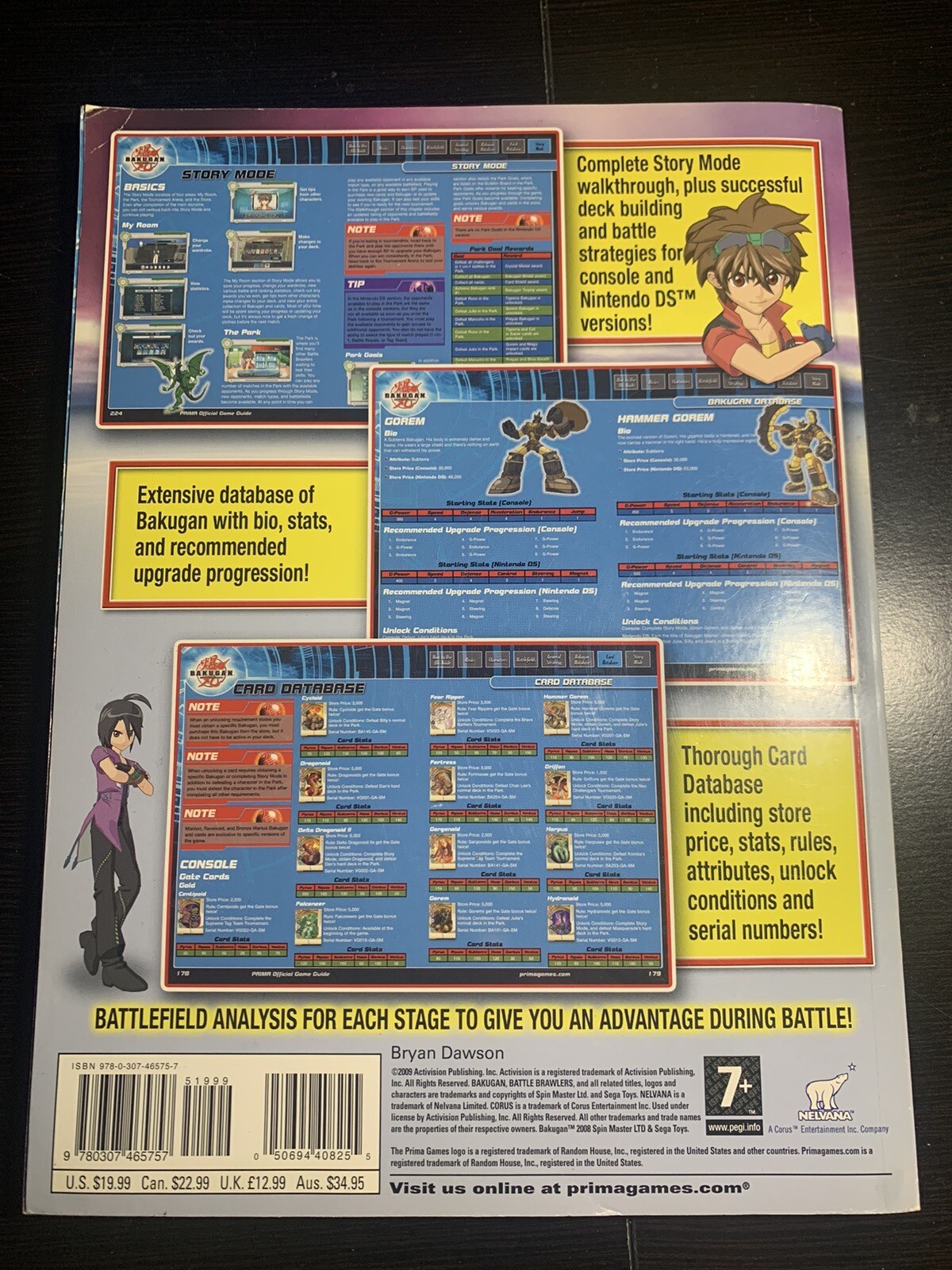 Bakugan Battle Brawlers - Prima Official Game Guide - 2009