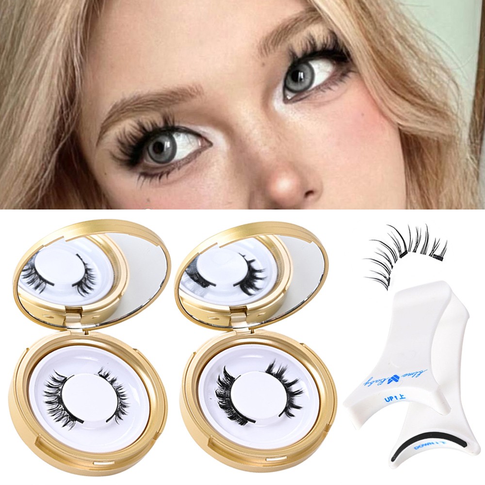 Magnetic False Eyelashes No Glue Needed Waterproof Easy To Apply for Beginners