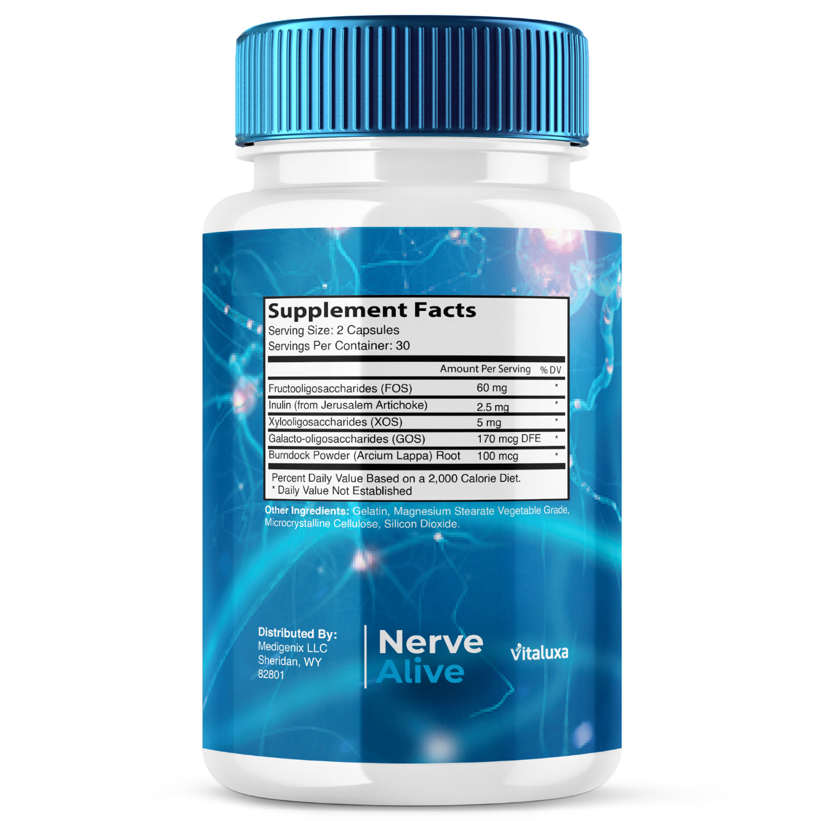 (3 Pack) Nerve Alive Capsules, Supplement Pills for Neuropathy (180 Capsules)