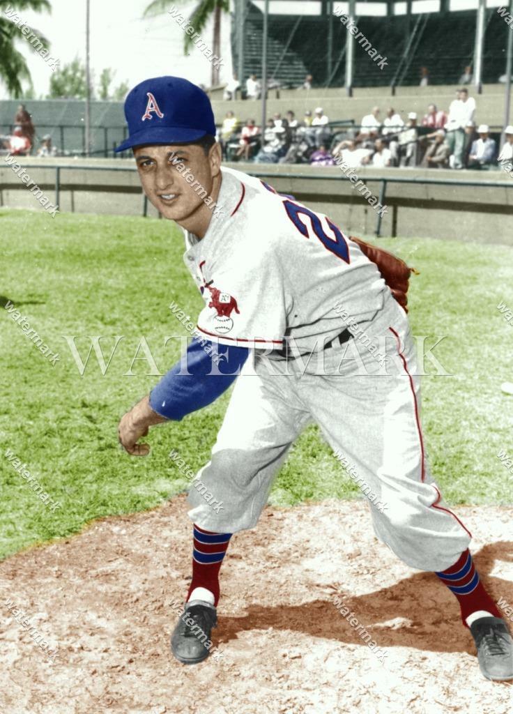 CP719 Tommy Lasorda Kansas City Athlectics As 8x10 11x14 16x20 Colorized Photo