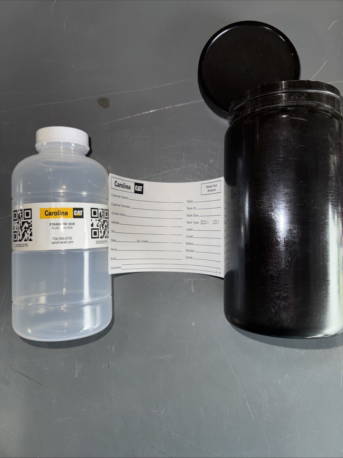Carolina Caterpillar SOS Fluid Analysis Test Collection 16oz