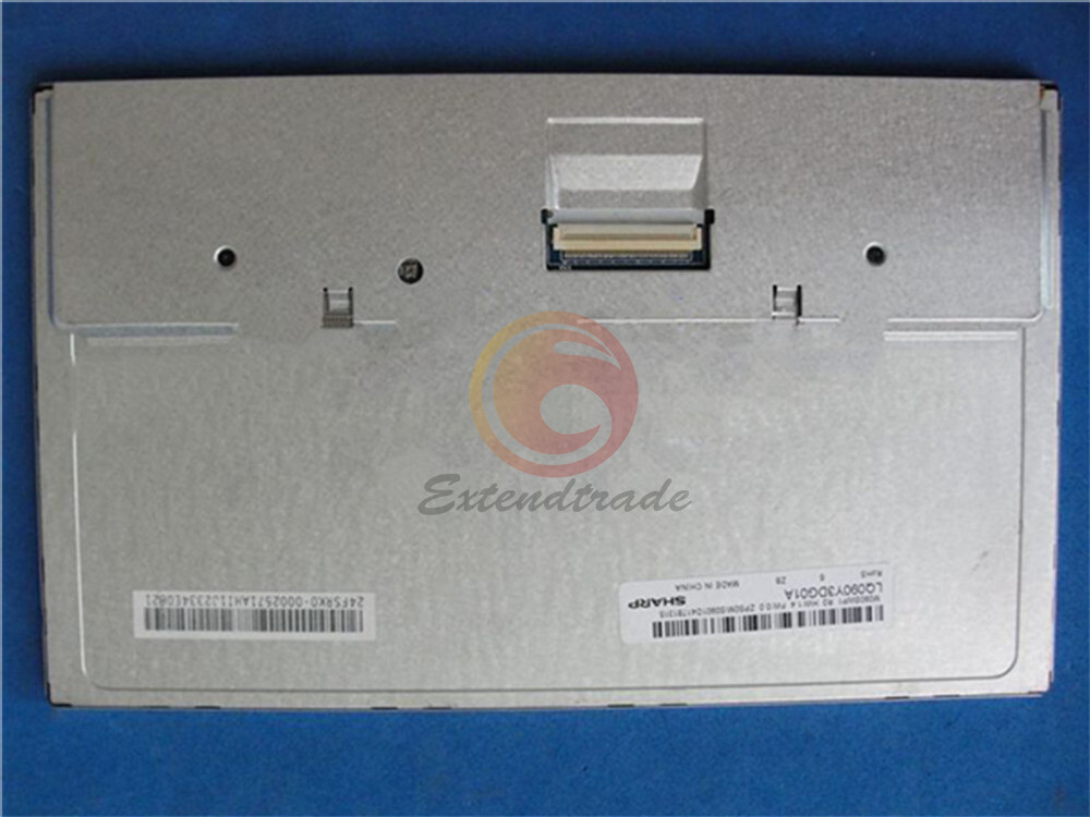 9.0" Sharp 800×480 Resolution LCD Screen Panel LQ090Y3DG01 LQ090Y3DG01A
