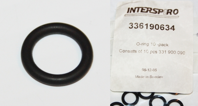 OEM INTERSPIRO O-RING 336-190634 336190634 331-900-090-SCBA AGA FIRE RESCUE MASK
