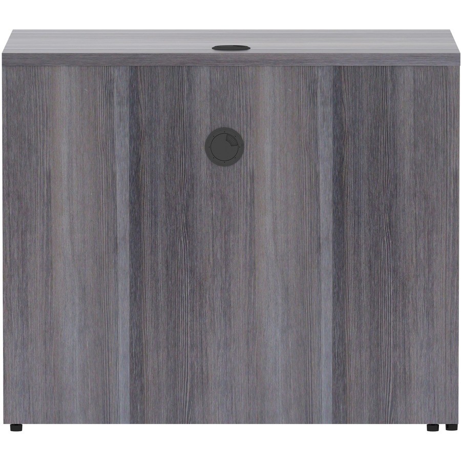 Lorell Weathered Charcoal Laminate Desking (llr-69594) (llr69594)