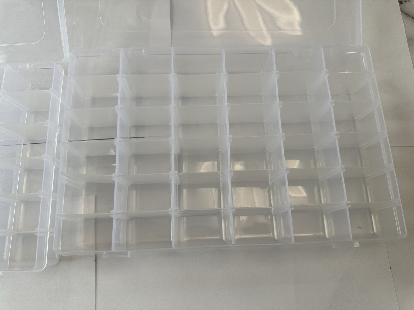 Computer PC Organizer 4 Set 36 Compartment Customizable Case Screw Fittings